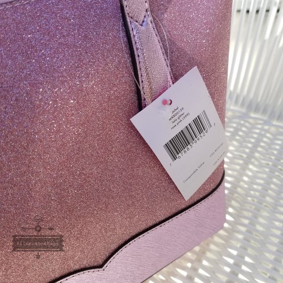 Kate spade SMALL Lola Satchel Rose PINK Crossbody - Picture 9 of 9